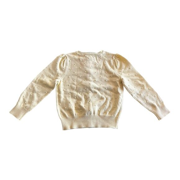 NWT Polo Ralph Lauren Girls Jacket Yellow 6X Knit-Cotton Cardigan - Picture 2 of 5